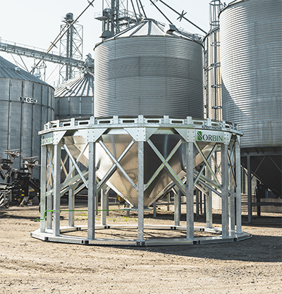 Norbin Galvanized Hoppers